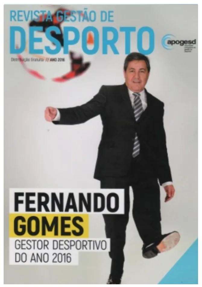 Fernando Gomes Gestor Desportivo do ano 2016