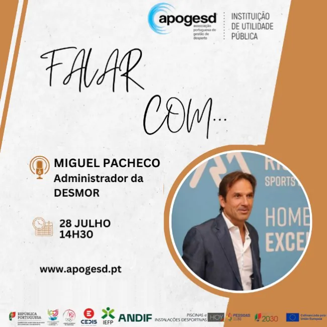 Falar com... Miguel Pacheco - APOGESD